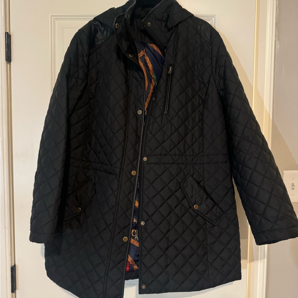 Ralph Lauren Black Quilted Jacket